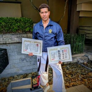 7th Dan and Kyoshi License from the oldest Martial Arts organization in Japan.