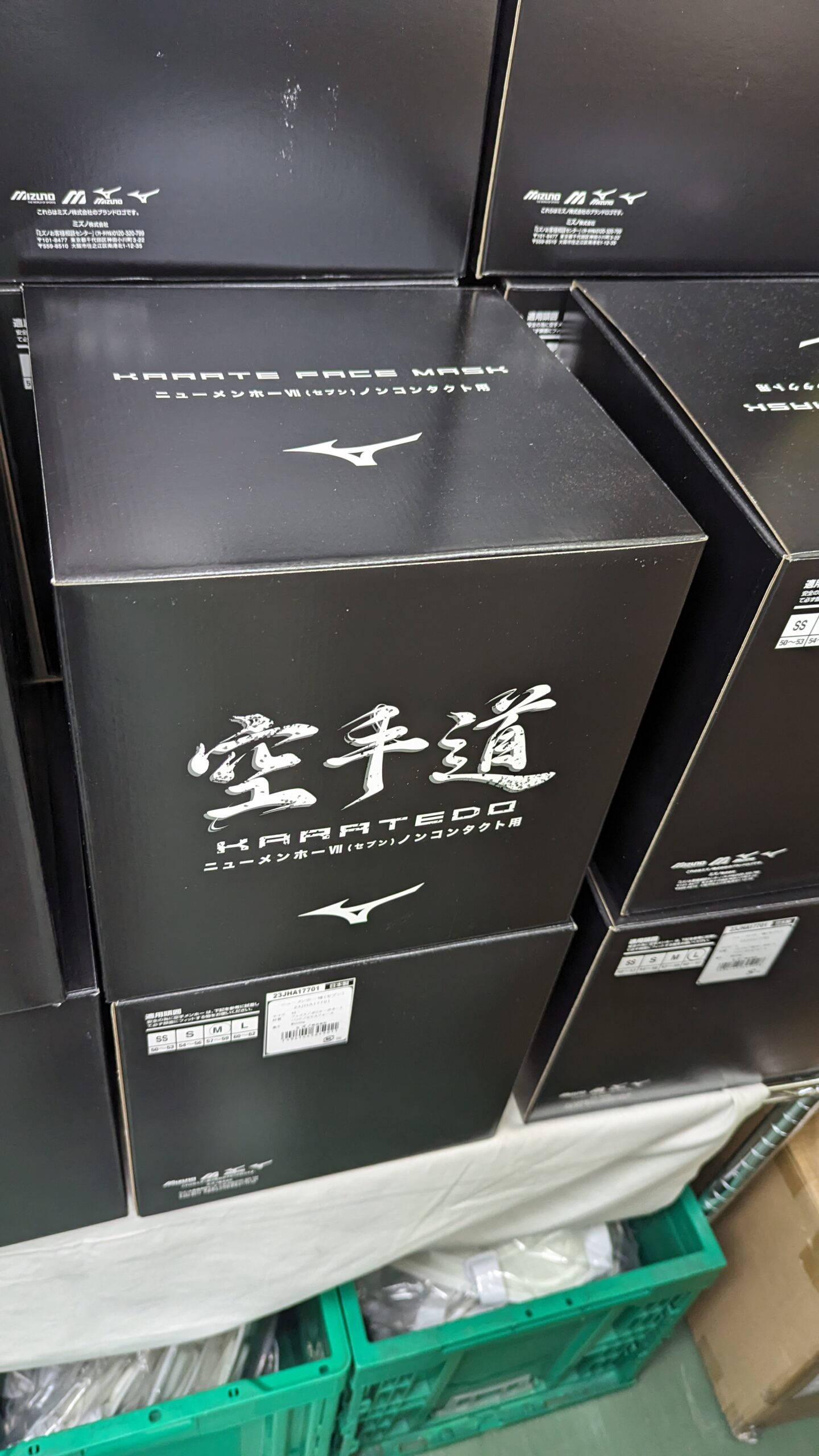 Karate head protector by Mizuno