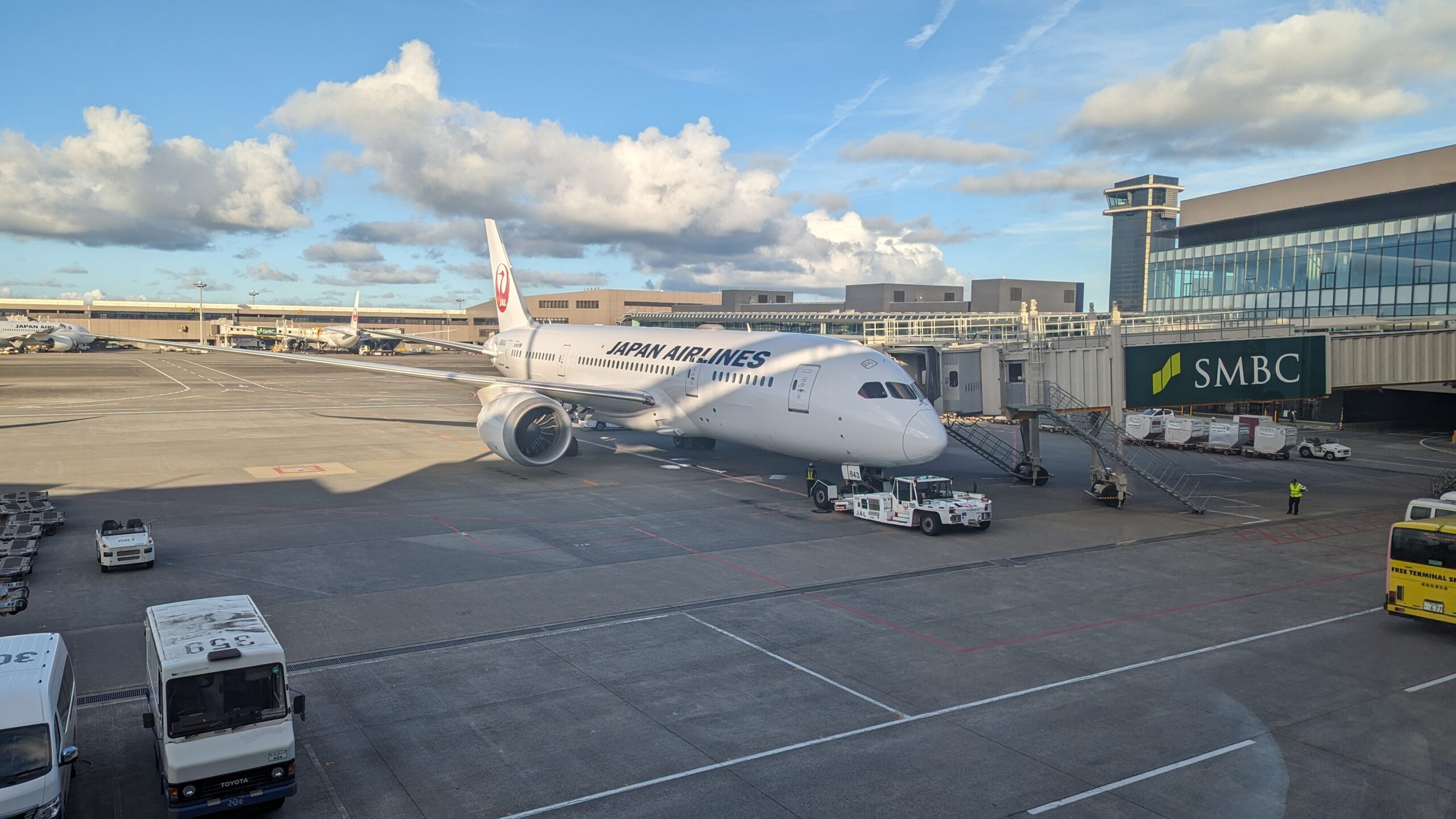 The obligatory airplane photo