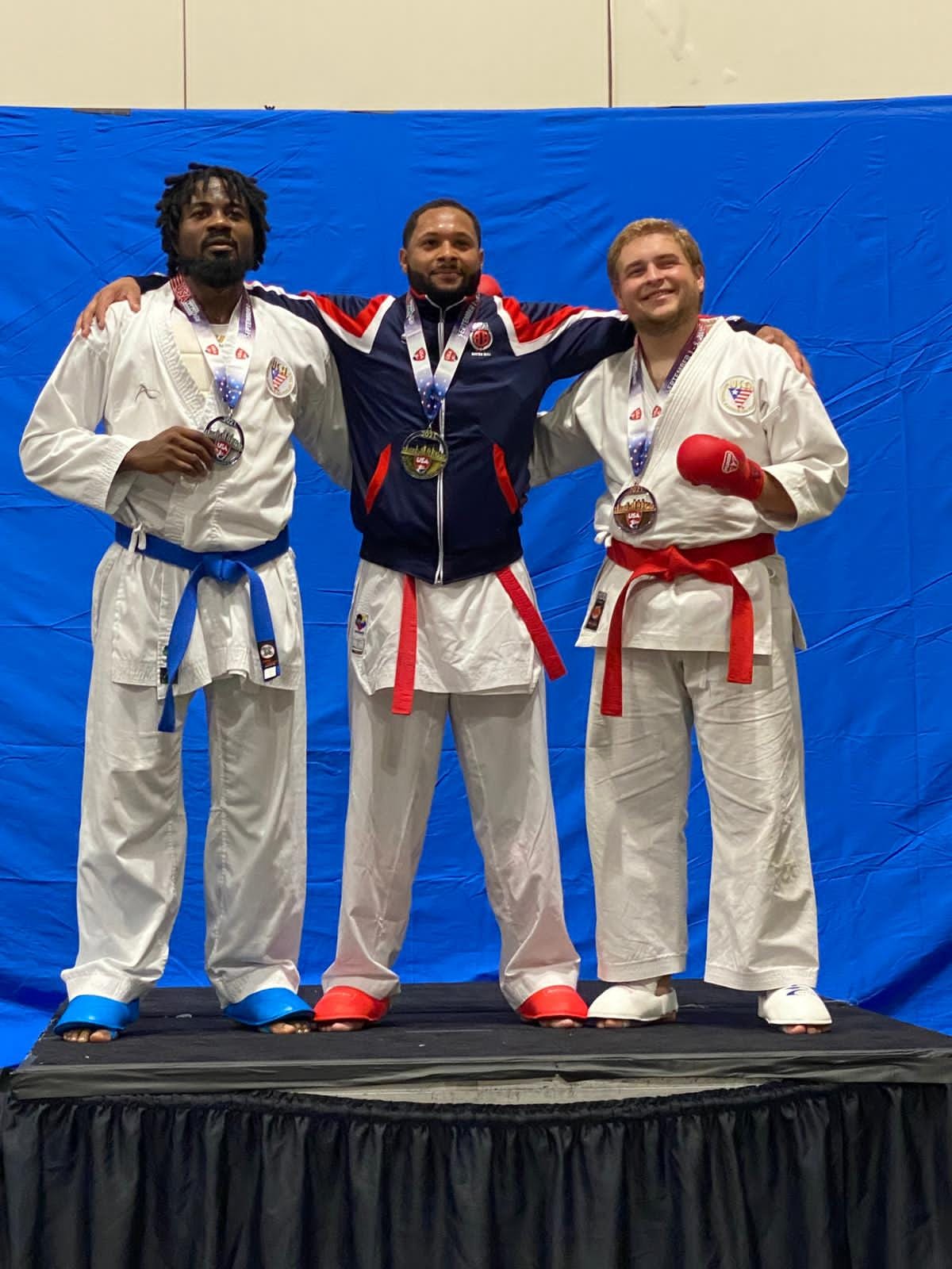 Chen Emechete takes 2nd place at the USA Karate 2021 Nationals in Chicago, Illinois