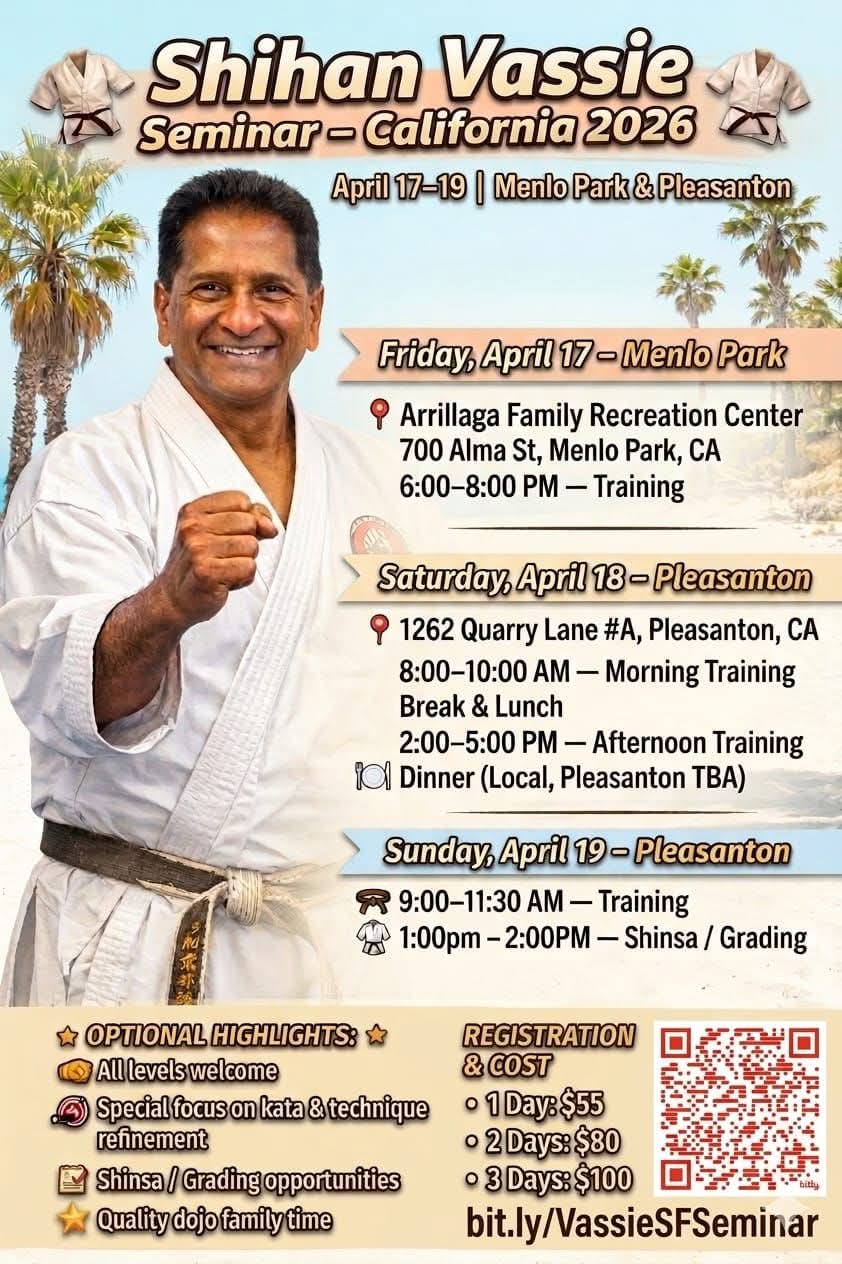 Seiwakai Gojuryu Seminar April Northern California